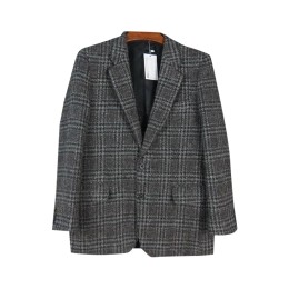 SKMS031  大量訂製男裝羊毛粗花呢西裝外套  設計單排雙鈕復古獵裝格子外套  西裝外套生產商  粗布 西裝   格 仔 西裝 SKMS031  大量訂製男裝羊毛粗花呢西裝外套  設計單排雙鈕復古獵裝格子外套  西裝外套生產商  粗布 西裝   格 仔 西裝